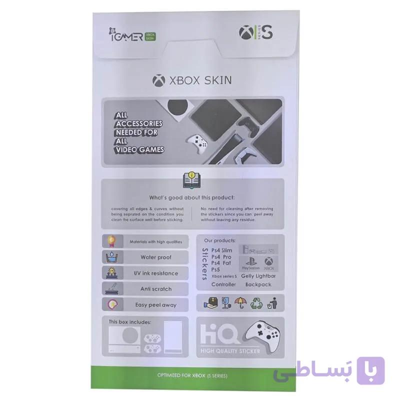 برچسب کنسول  Xbox series s (iG) ریک و مورتی — تصویر 1