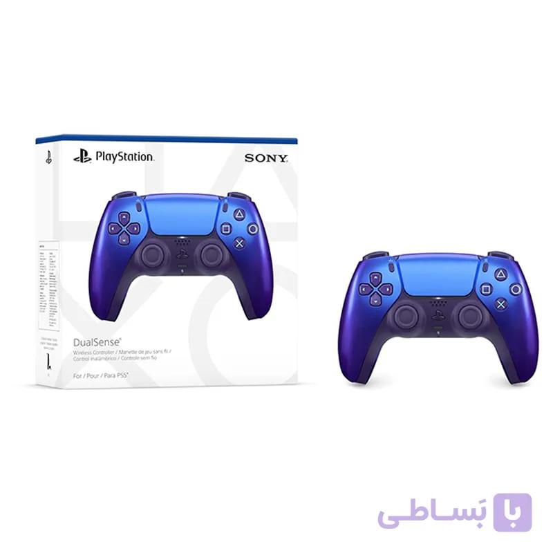 دسته بازی PS5 آبی نیلی کروم Chroma Indigo — تصویر 1