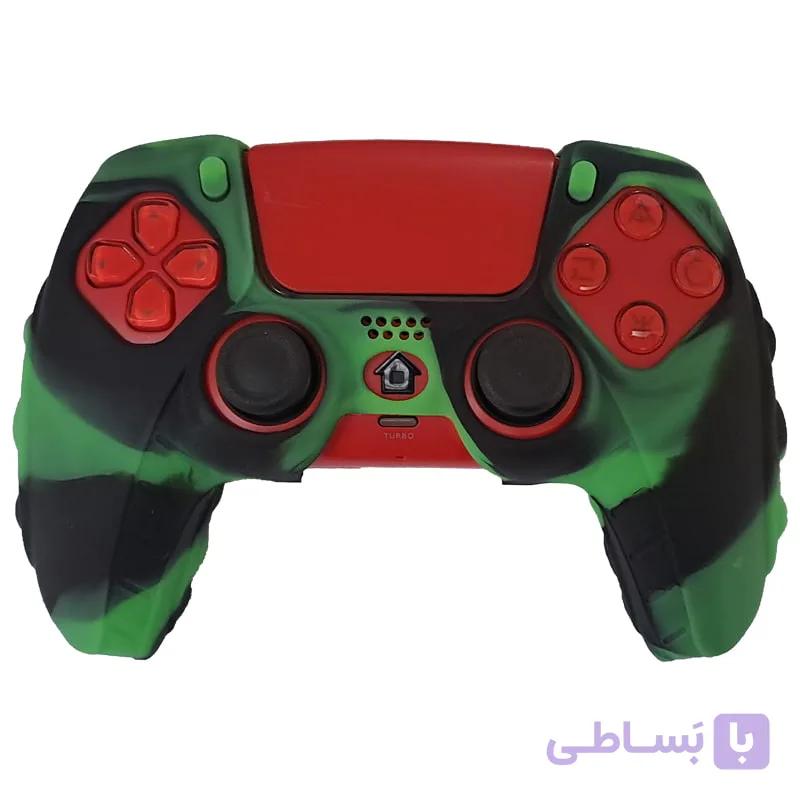 روکش دسته PS5 مدل anti slip رنگارنگ BG — تصویر 1