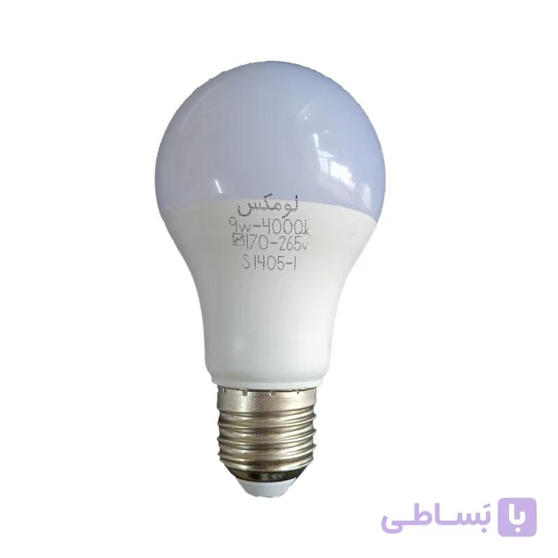 لامپ LED لومکس 9 وات مدل حبابی — تصویر 1