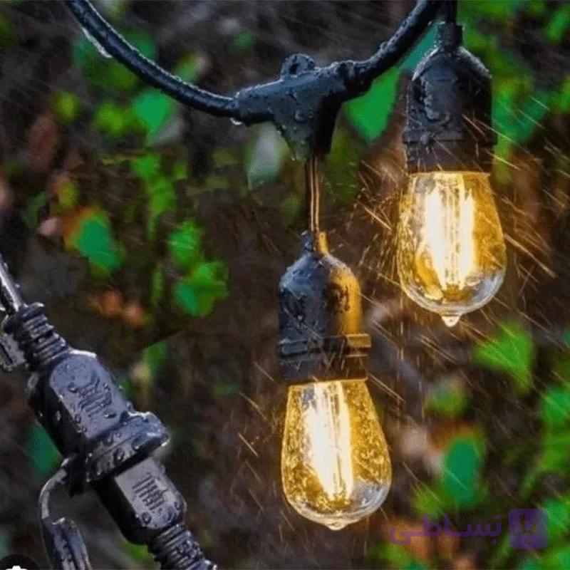 ریسه واترپرف نشکن 10 متری (با لامپ یا بدون لامپ) — تصویر 1
