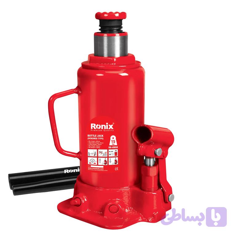 جک روغنی 15 تن پیچی رونیکس مدل RH-4905S