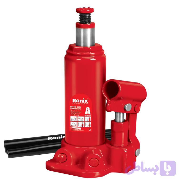 جک روغنی 5 تن پیچی رونیکس مدل RH-4903S — تصویر 1