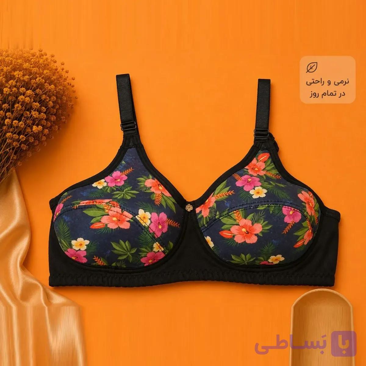 سوتین زنانه کاپ‌دار با کاپ نازک | مدل سبک و بدون حجم اضافی — تصویر 1