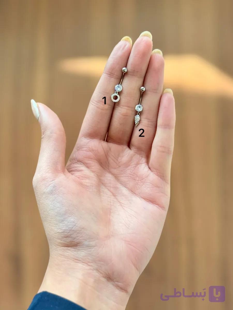 پرسینگ ناف آویز — تصویر 1