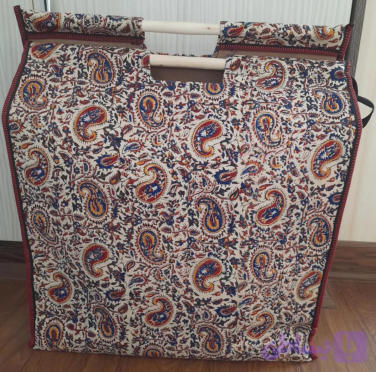 ساک دستی قلمکاری سایز بسیار بزرگ