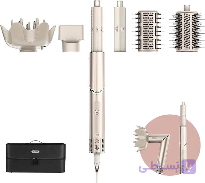 استایلر و سشوار حالت دهنده موی ۵ کاره برند Shark آمریکا مدل HD440SLME
