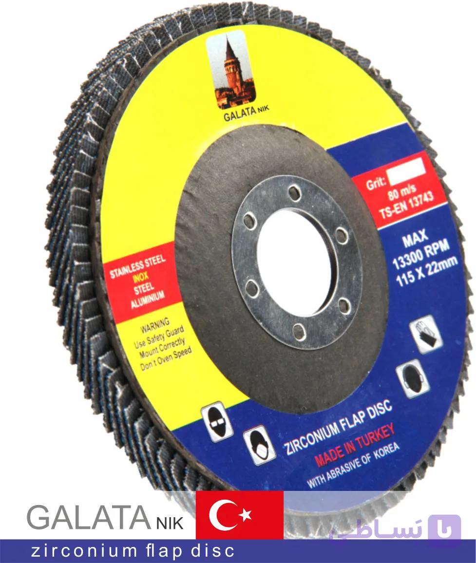 سنباده فلاپ گالاتا نیک 22*115 P:(36) مینی 1 بسته 10 عدد