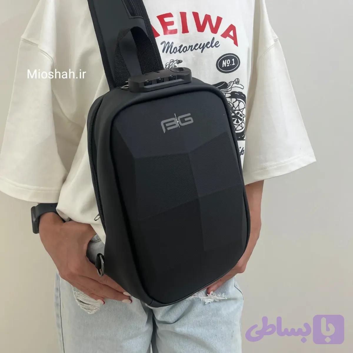 بادی بگ سه‌بعدی نینجا قفل‌دار مشکی | HC7010