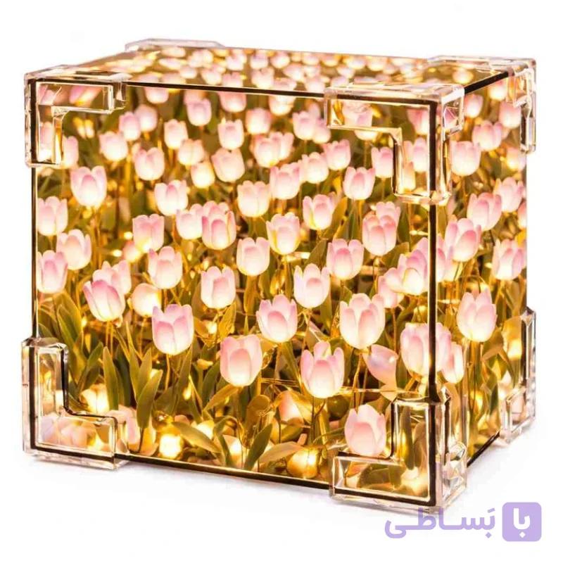 چراغ خواب دشت لاله مکعبی بی‌نهایت (مونتاژ نشده) — تصویر 1