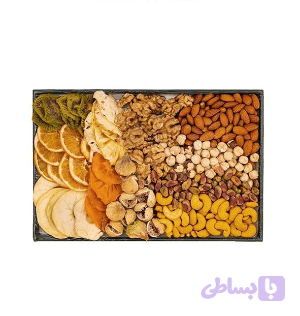 سبد آجیل و میوه 550 گرمی