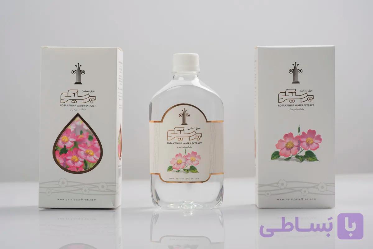 عرق نسترن + 2 دهم زعفران هدیه