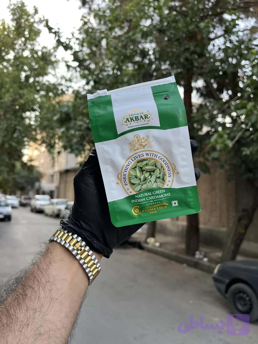 هل اکبر سبز 100 گرمی پلمپ