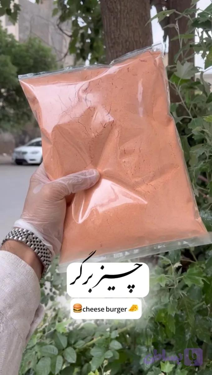 چیز برگر 1 کیلویی