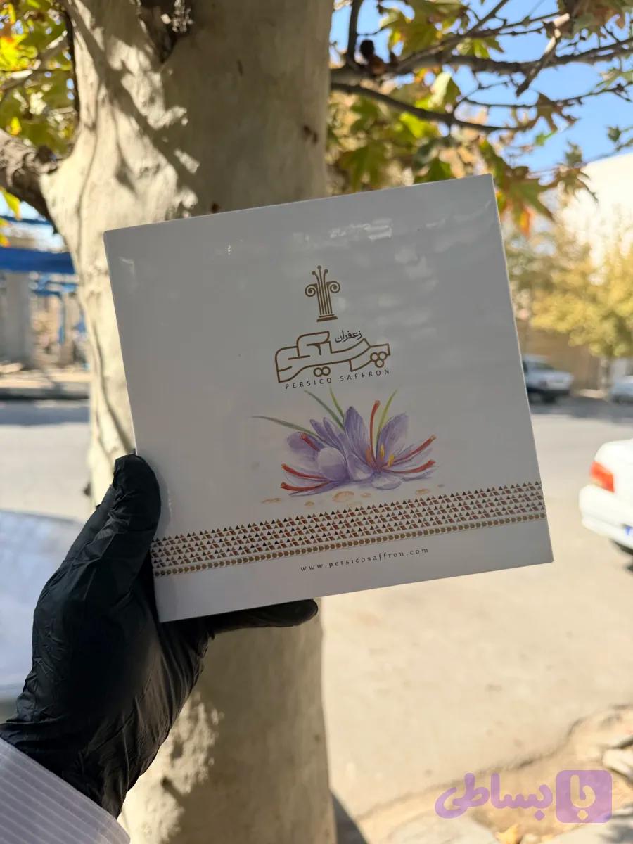 زعفران سوپر نگین هاردباکس 10 گرمی -صادراتی — تصویر 1