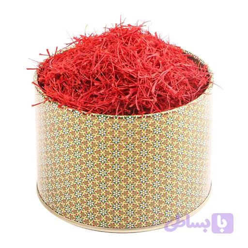 زعفران سوپر نگین صادراتی-آقای زعفران 1 مثقال — تصویر 1