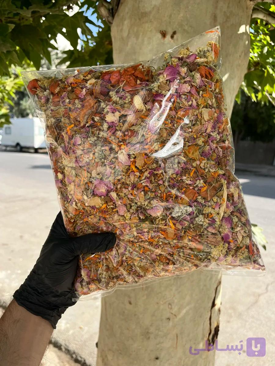 دمنوش قاعده آور | خرید دمنوش گیاهی قاعده آور 1 کیلویی آقای زعفران