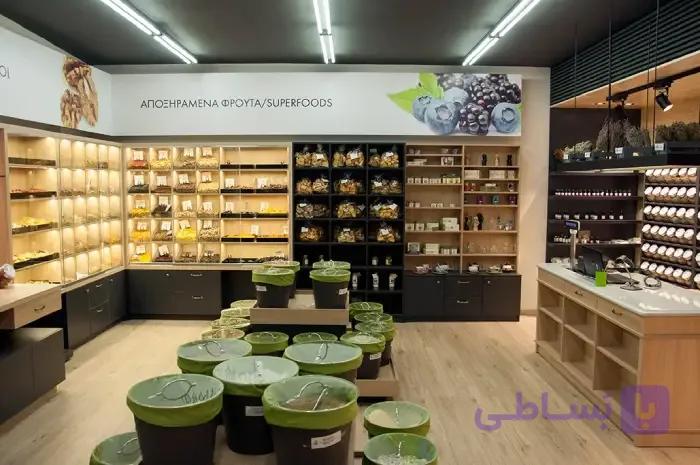 پک تجهیز فروشگاه آجیل فروشی