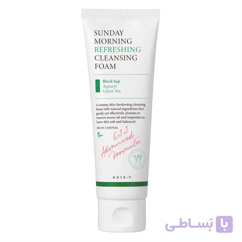 فوم شستشو صورت  مدل Birch_sap حجم 120 میلی لیتر