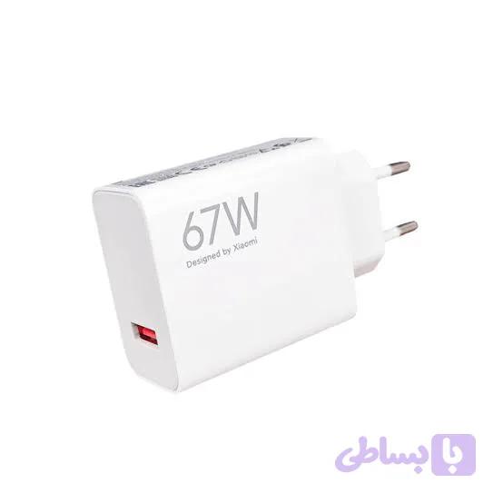 شارژر فست شارژ Xiaomi MDY-12 67W سرکارتنی — تصویر 1