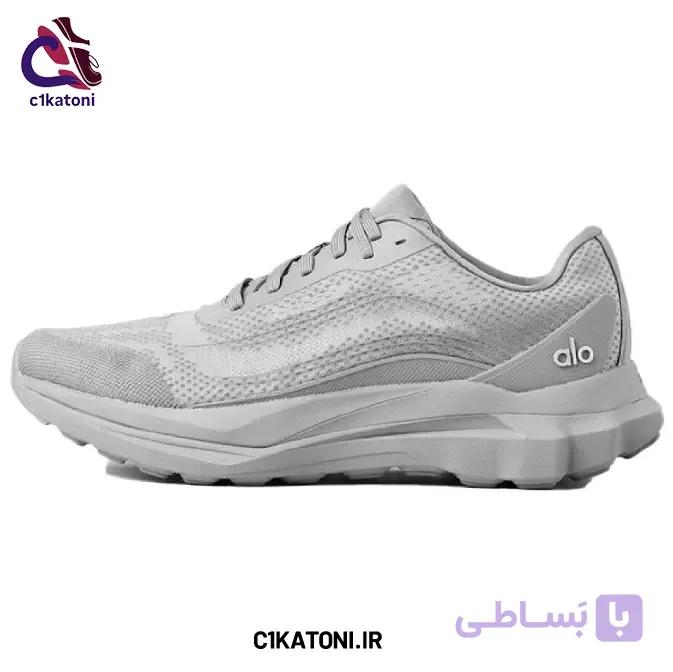 کتونی اسپرت مردانه و زنانه Alo Runner رنگ طوسی — تصویر 1