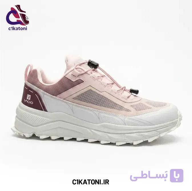 کتونی ویکو اورجینال زنانه مدل R1008 سفید کالباسی — تصویر 1