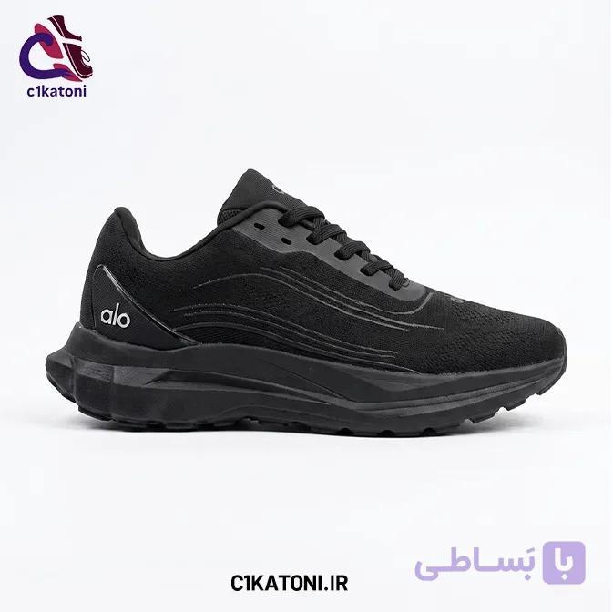 کتونی اسپرت مردانه و زنانه Alo Runner رنگ مشکی — تصویر 1