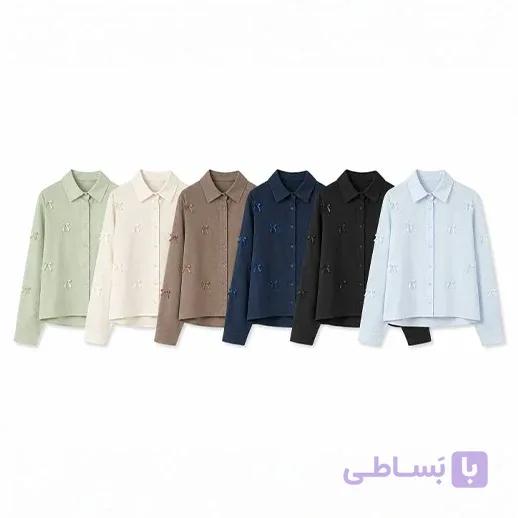 شومیز پری پاپیونی مور — تصویر 1