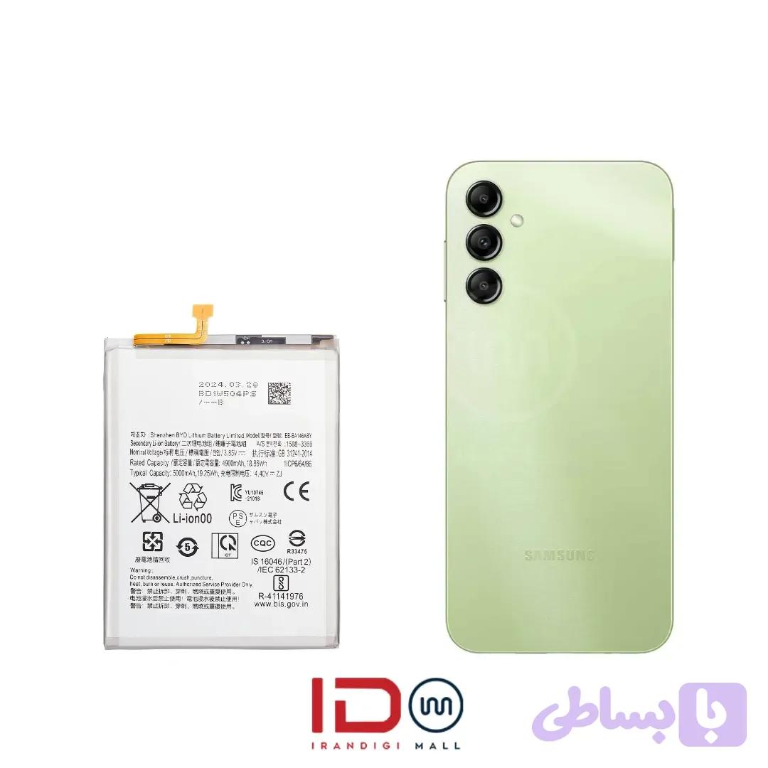باتری اورجینال گوشی سامسونگ مدل Samsung Galaxy A14 5G با یک سال گارانتی بدون قید و شرط — تصویر 1