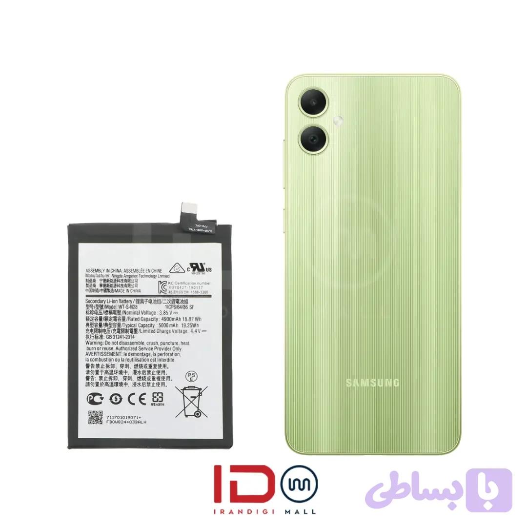 باتری اورجینال گوشی سامسونگ مدل Samsung Galaxy A05 با یک سال گارانتی بدون قید و شرط — تصویر 1