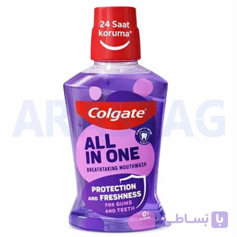 دهانشويه همه كاره ALL IN ONE فاقد الكل كلگيت 500 ميلی — تصویر 1