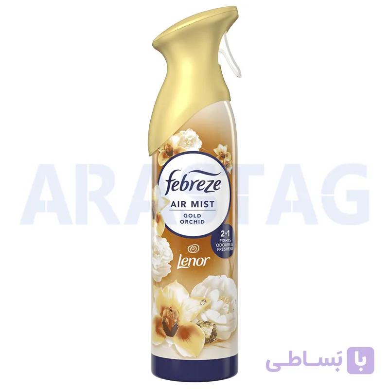 اسپری خوشبو کننده هوا فبرز Febreze مدل Gold Orchid حجم 185 میلی