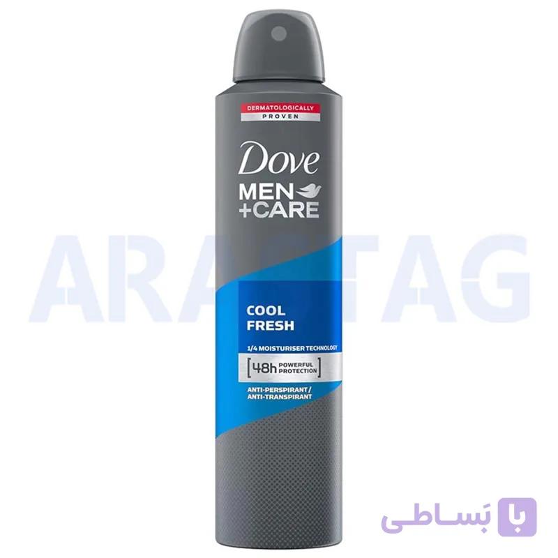 اسپری دئودورانت مردانه داو مدل COOL FRESH حجم 250 میلی