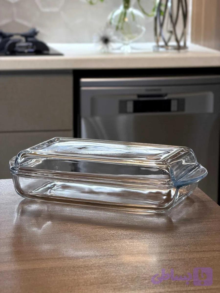 تابه مستطیل درب دار پاشاباغچه مدل بورجام Borcam کد 59009 — تصویر 1