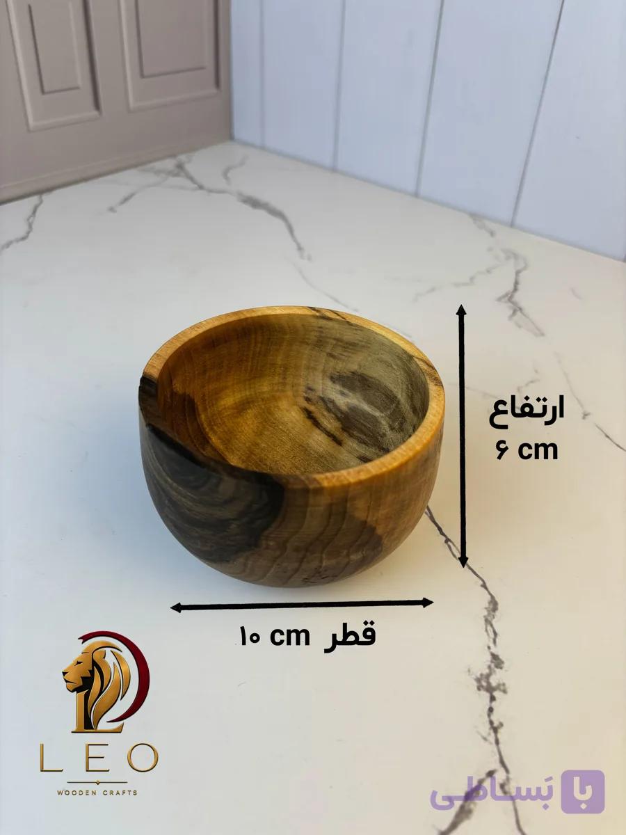 کاسه چوبی (قطر 10)