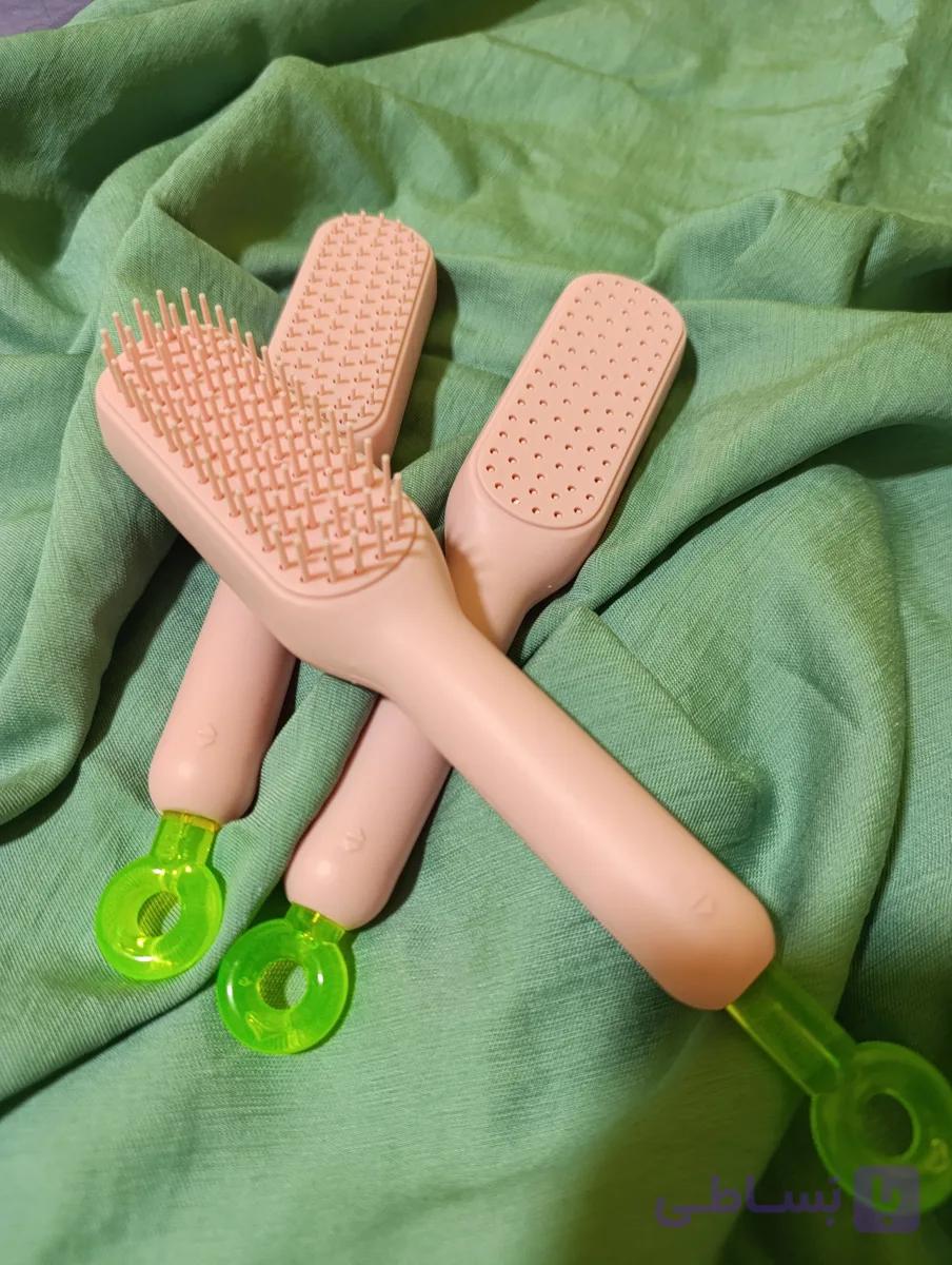برس آبنباتی مو/برس مو با طراحی آسان تمیز شونده — تصویر 1