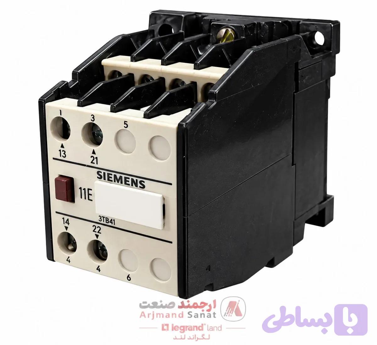 کنتاکتور زیمنس مدل 3TB41-12-0A — تصویر 1