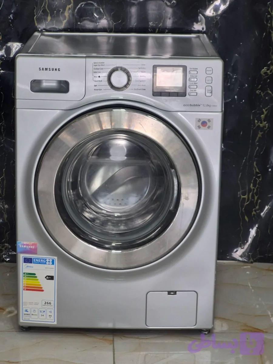 ماشین لباسشویی سام سونگ12کیلویی (گارانتی)