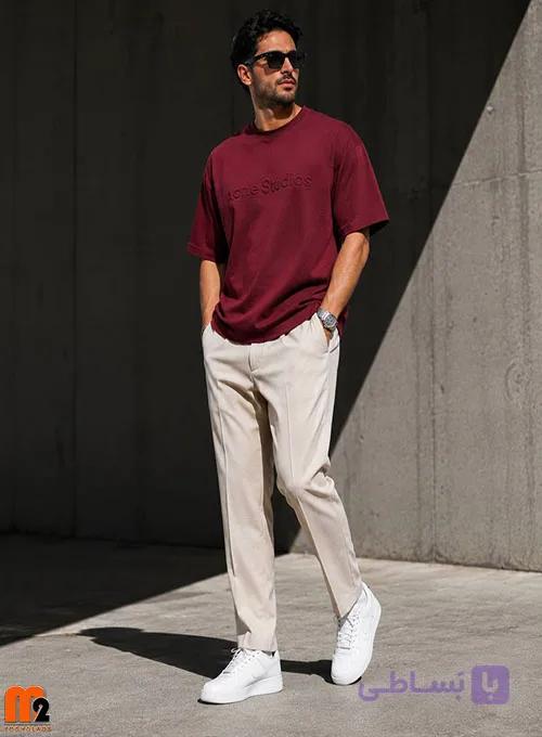 تیشرت باکسی آکنه استدیو | Acne Studios — تصویر 1