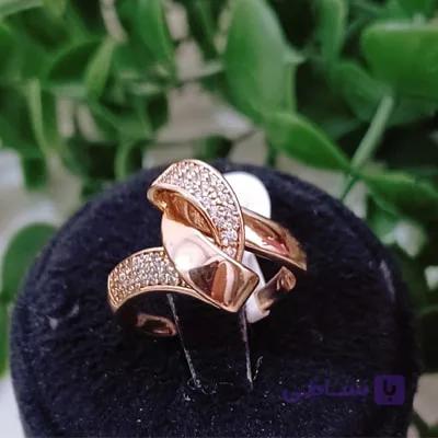 انگشتر ژوپینگ نگین اتمی پیچی