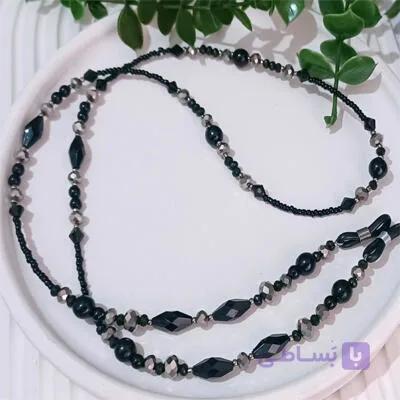 بند عینک زنانه مشکی مناسب محرم