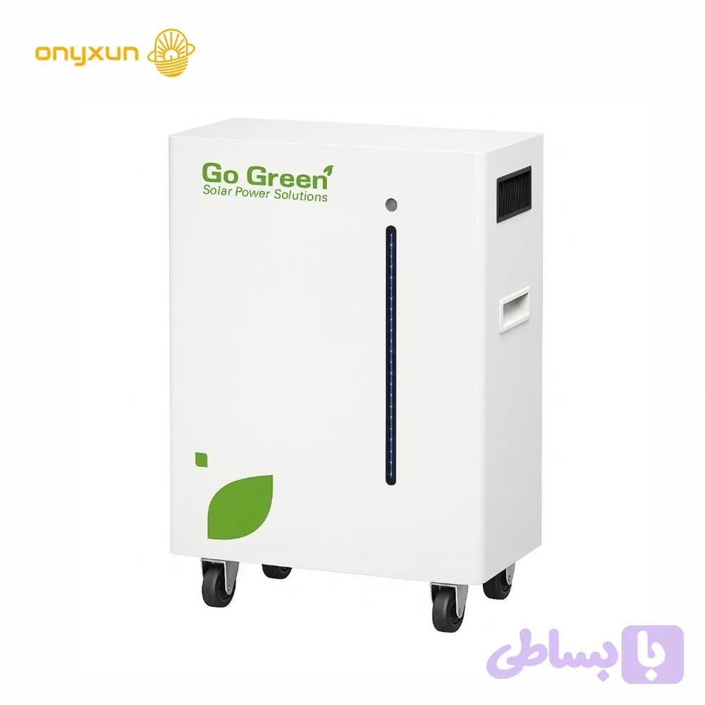 باتری لیتیومی خورشیدی GoGreen ظرفیت ۱۰ کیلووات ساعت مدل 51.2V 200Ah