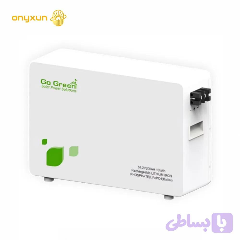 باتری لیتیومی خورشیدی Go Green ظرفیت ۱۶ کیلووات‌ساعت مدل GGESS-16KW (51.2V /314Ah)