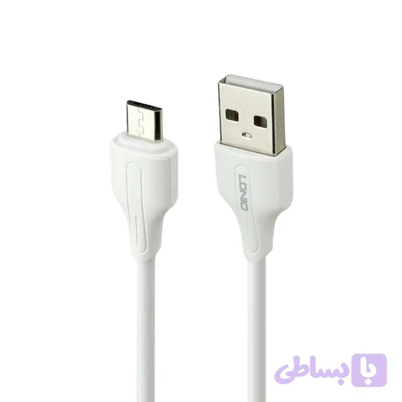 کابل شارژ microUSB الدینیو مدل LS540 طول 20 سانتی متر — تصویر 1