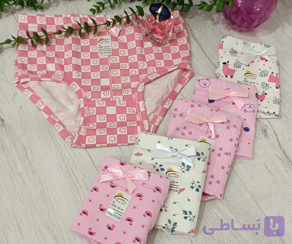 لباس زیر نخی در رنگهای متنوع سایز. xl