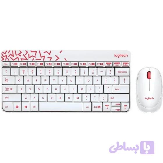 ست کیبورد و موس logitech MK240