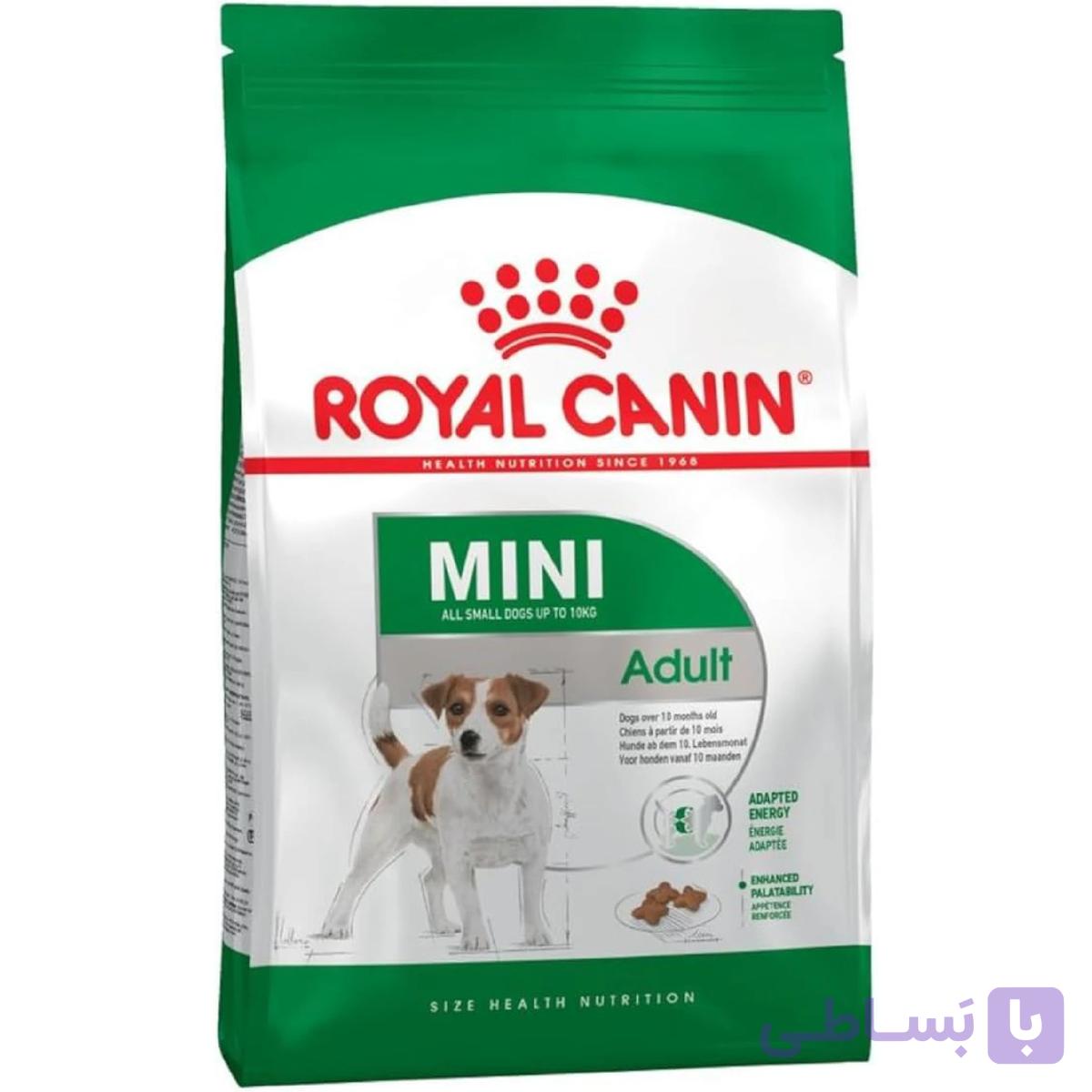 غذای خشک سگ رویال کنین Mini Adult مینی ادالت ۸ کیلوگرم