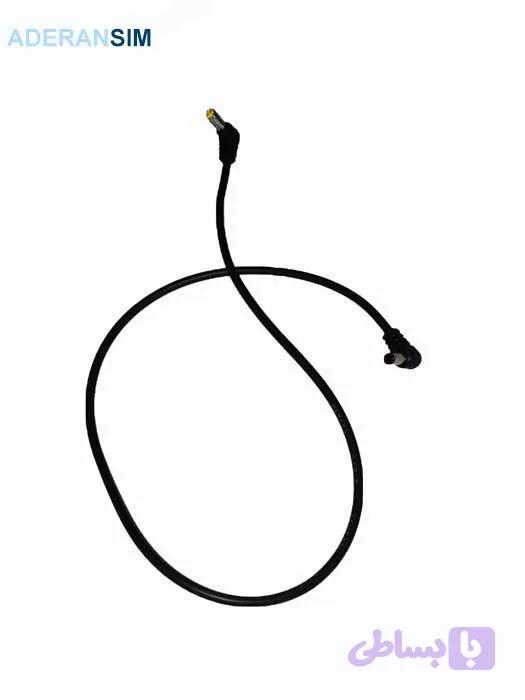 کابل آداپتورDCدو سر نر چپقی 2.1به2.5mm |درانواع متراژ