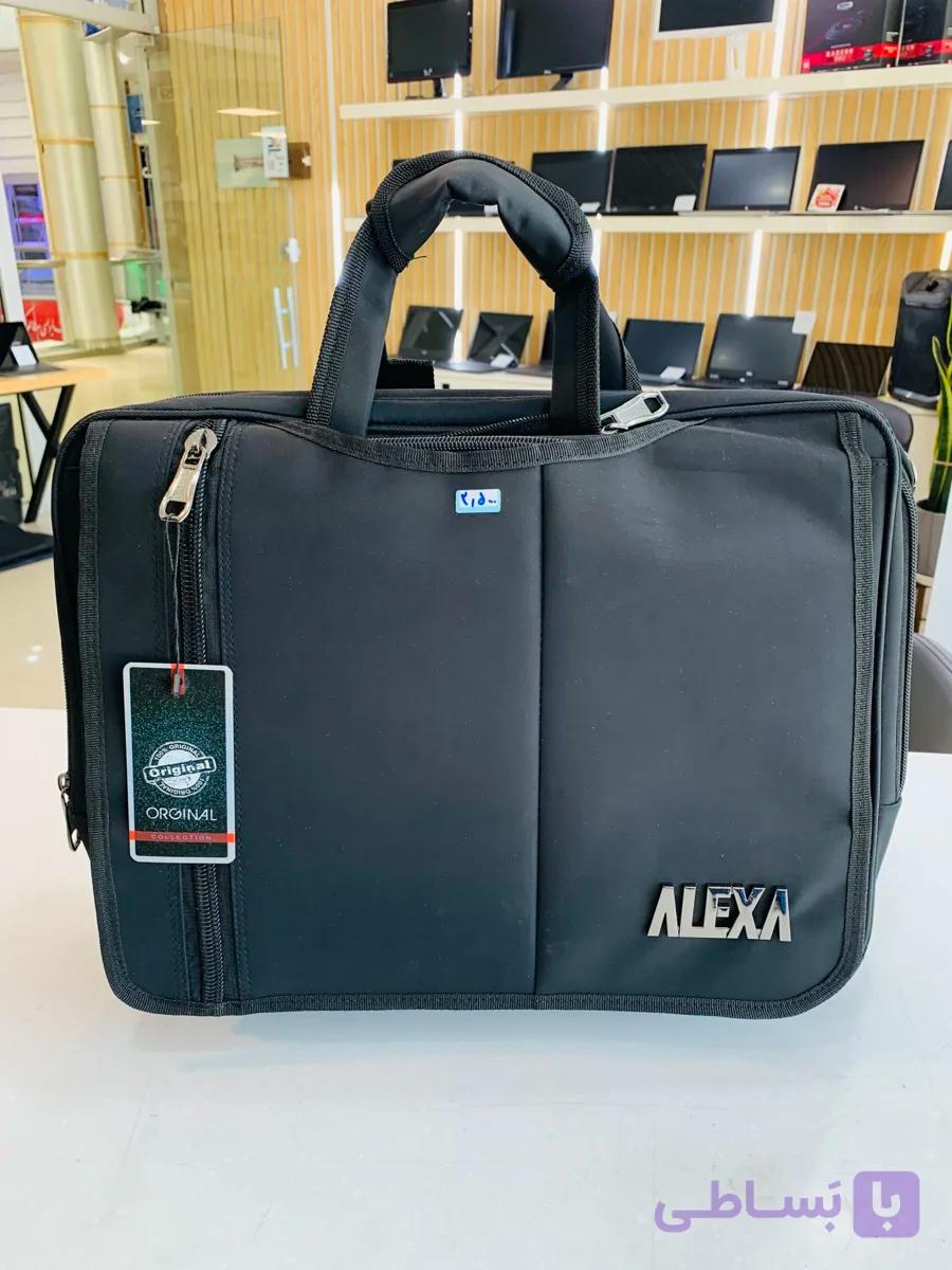 👜 کیف لپ تاپ Alexa مشکی اورجینال 💯 — تصویر 1