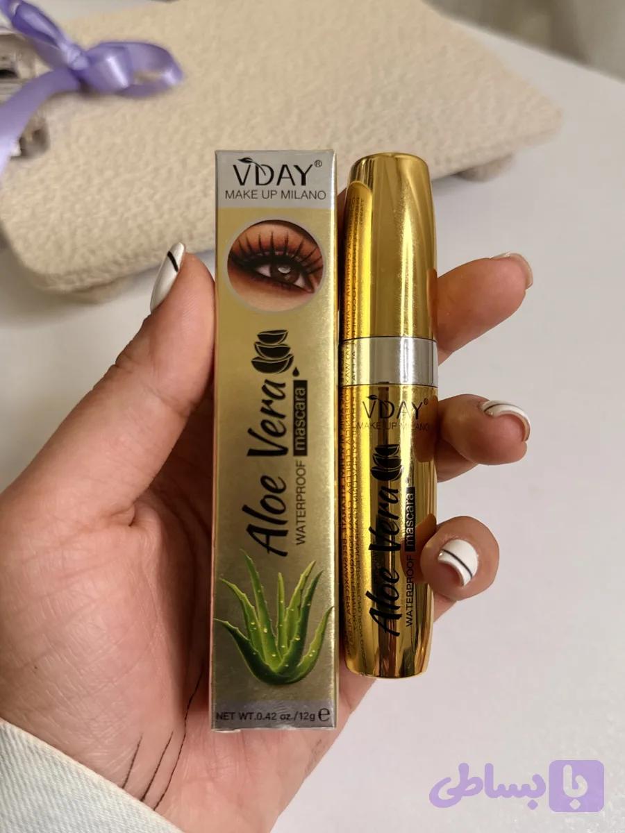 ریمل ضد آب مویی ویدی VDAY مدل آلوئه ورا Aloe Vera — تصویر 1
